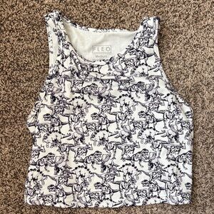Fleo Monochrome Graphic Tank